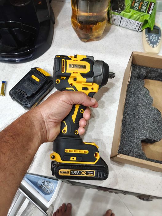 Ударен безчетков гайковер за Dewalt батерия