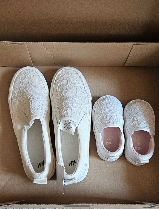 Летни обувки H&M от памучен брезент