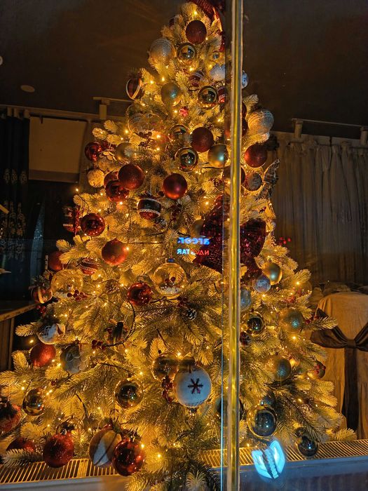 Ёлка+гирлянда+игрушки—готовый набор (Archa + girlyanda + o‘yinchoqlar)