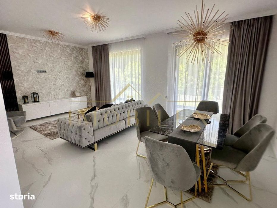 Casa de vanzare, mobilata lux, 4 camere , Salicea