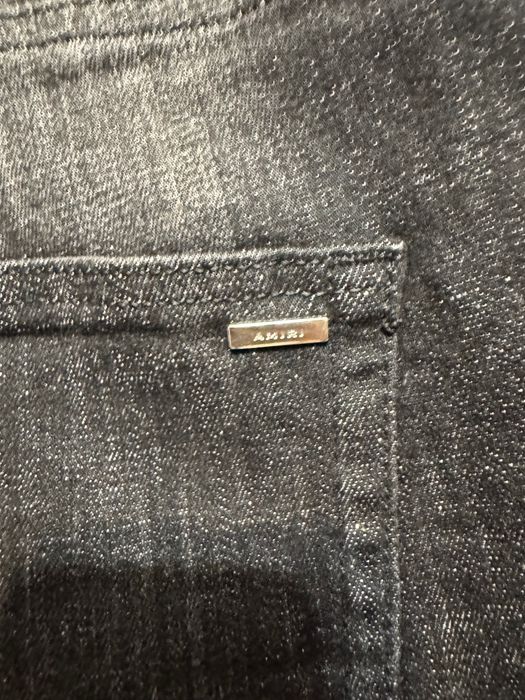 Blugi Amiri negru premium