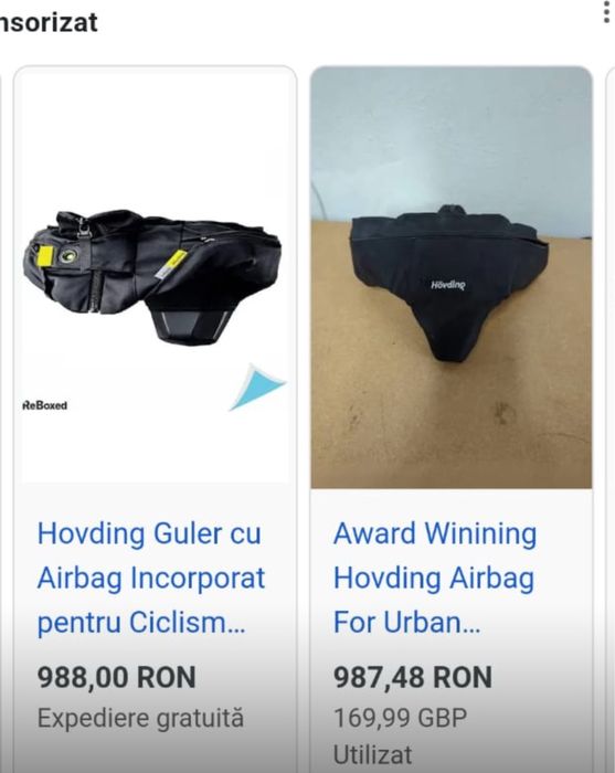 Casca airbag Hovoding