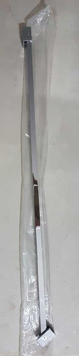 Статичен държач за параван и душ кабини, хром, 70 см. Нов