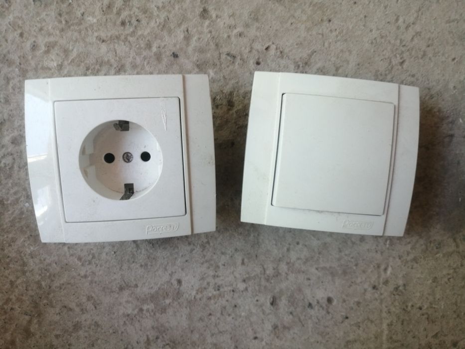 Розетки, выключатели