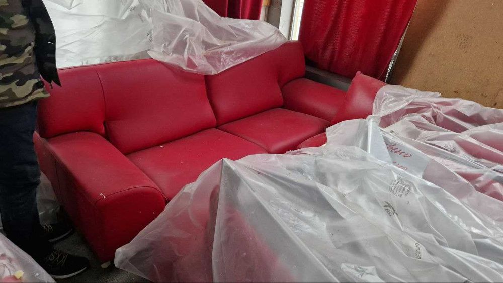 Мека мебел от кожа - цена при запитване!