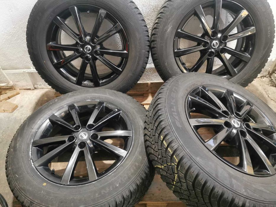 Jante originale Nissan Qashqai / X-Trail R.17 cu anvelope de iarna