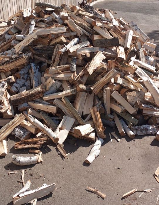 Дрова рубленные березовые
