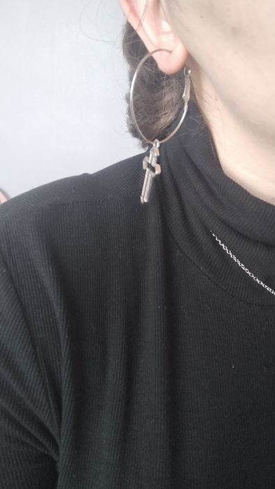 Серьги аниме косплей