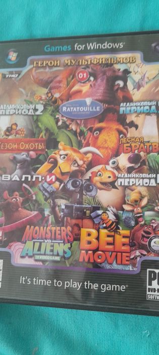 Компьютерные игры на диске