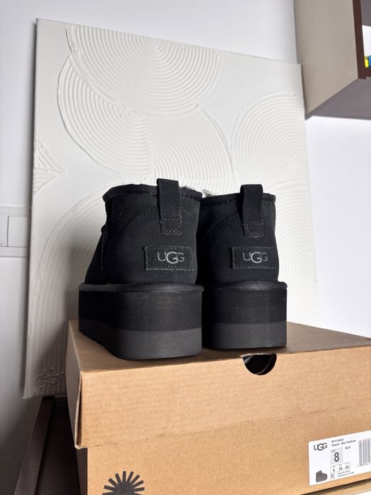 Ugg Ultra Mini Platform Black Originali