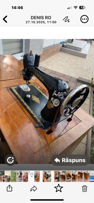 Masina de cusut “SINGER”