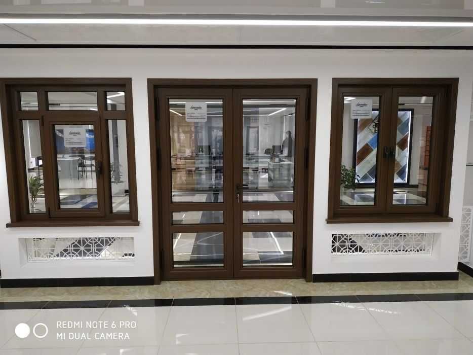 Пластиковые Окна / Алюминиевые двери / Имзо окна и двери