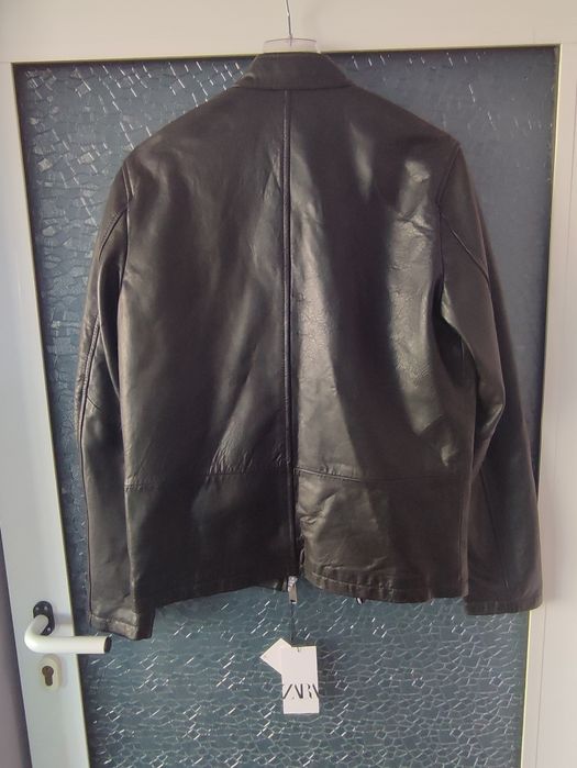 Мъжко кожено яке Zara Ново!!!