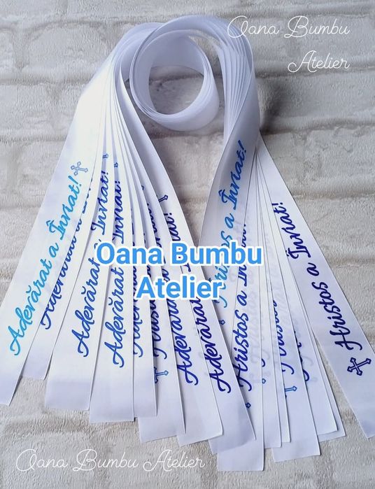 50 buc Panglica satin lumanari Pasti