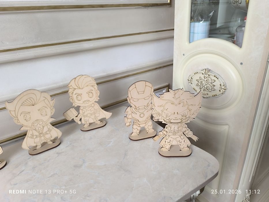 Раскраска из фанера