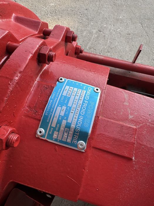 Motopompa iveco aifo