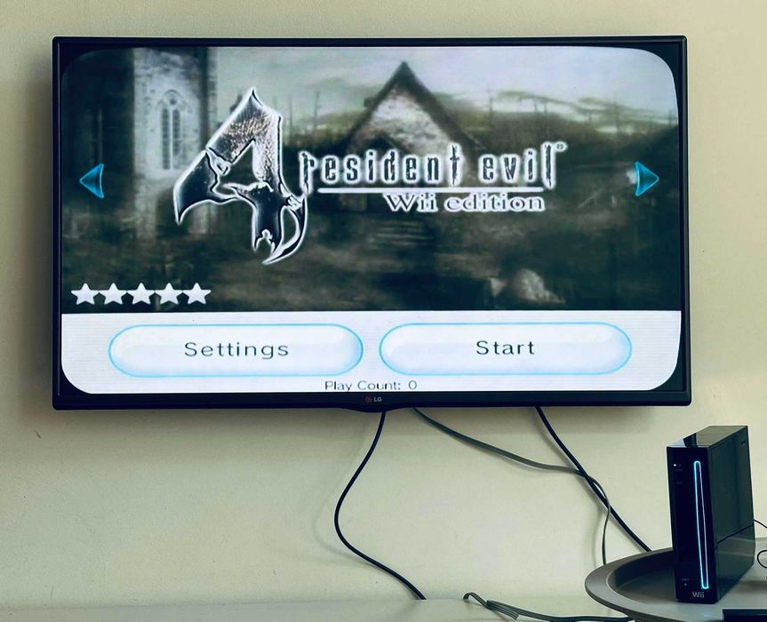 Пълен комплект Nintendo Wii с 3000+ инсталирани игри POKEMON ZELDA MARIO
