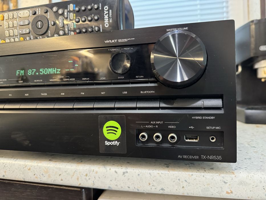 Onkyo TX-NR535 Bluetooth WI-FI
