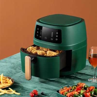 *Нов Еър фрайър Silver Crest S18 8 и 6 литра Air Fryer 2400W фритюрник