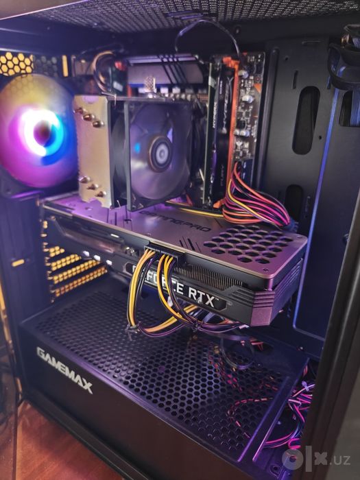 Компьютер с монитором RTX 3080 | Xeon E5-2670 v3 | ddr4 16 gb