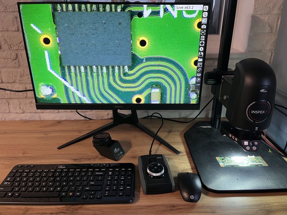 Video Digital Camera Microscop ASH Inspex 3