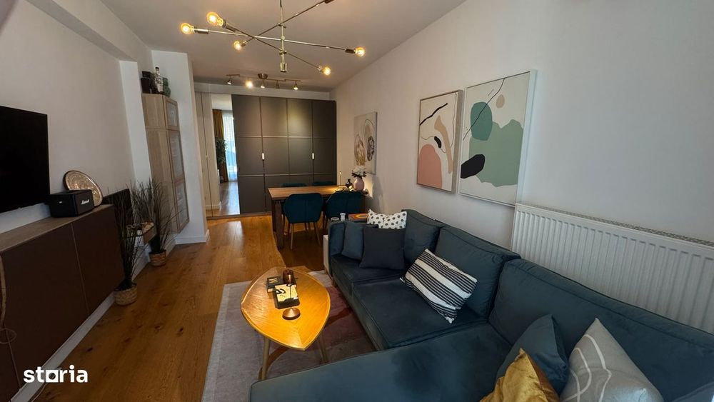 Apartament 2 camere | Sisesti | 65,46 mp |Amenajat cu accent pe functi