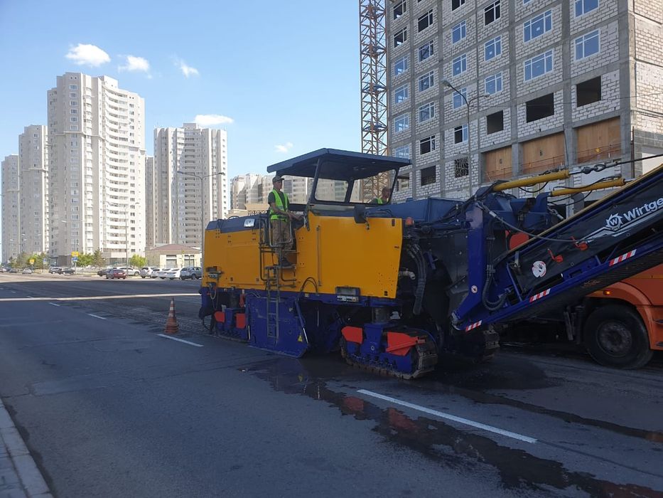 Услуги фрезы асфальтной