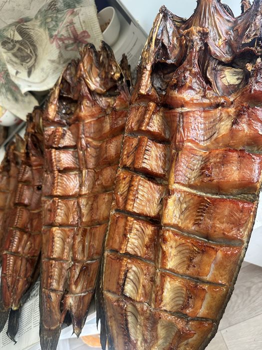 Копченая рыба вкусная