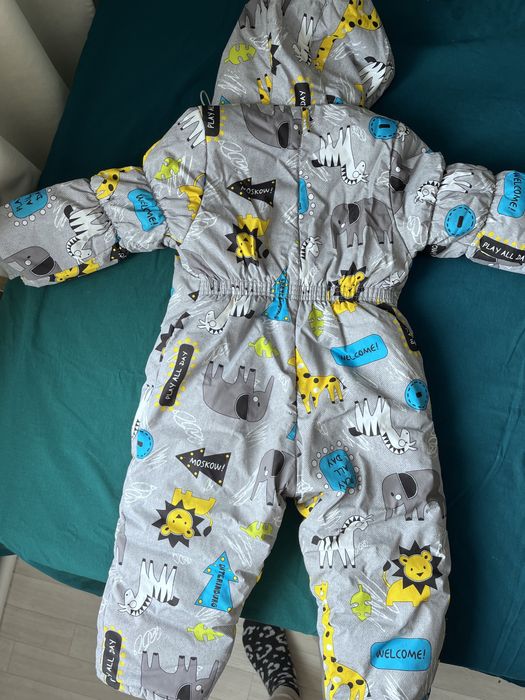 Комбинезон зимний рост 92