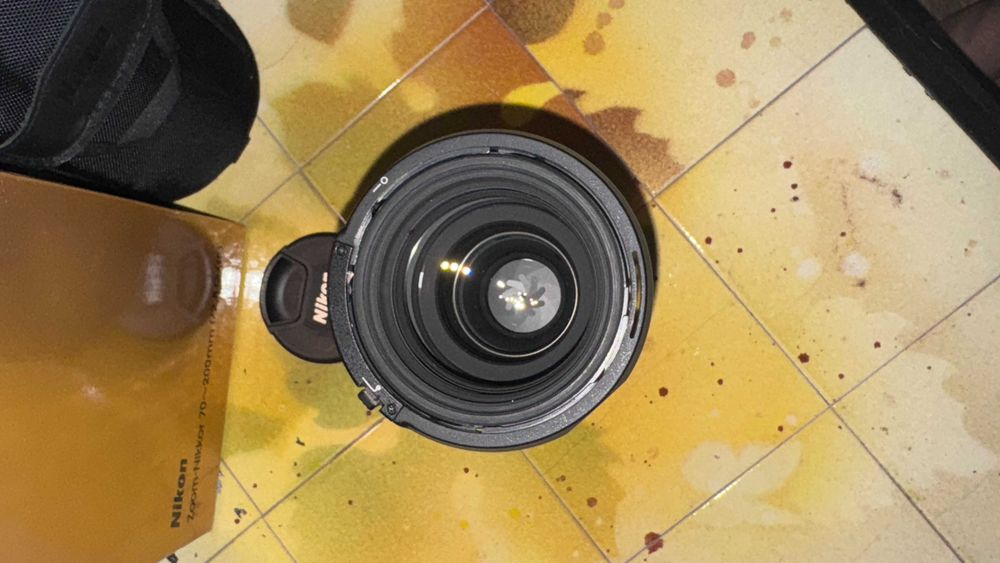 Обектив Nikon AF-S VR 70-200mm f/2.8G IF-ED – професионален телеобектив + кутия, калъф, сенник