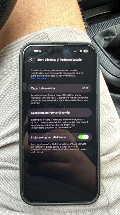 Iphone 14 Pro Max / Deep Purple / 128gb / Impecabil ca nou / Baterie 98%