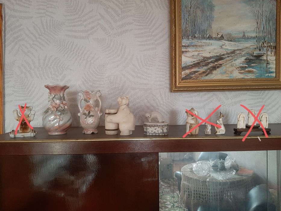 Фигурки, вазочки