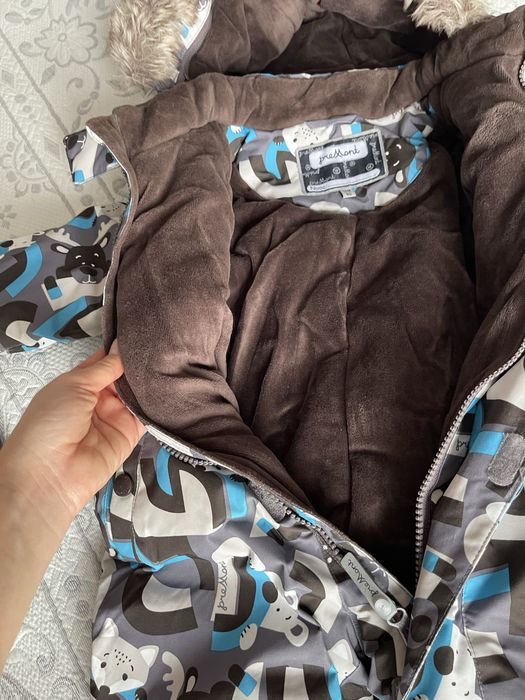 Детский зимний комбинезон 80см