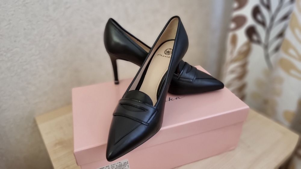 Туфли, Эконика, черные