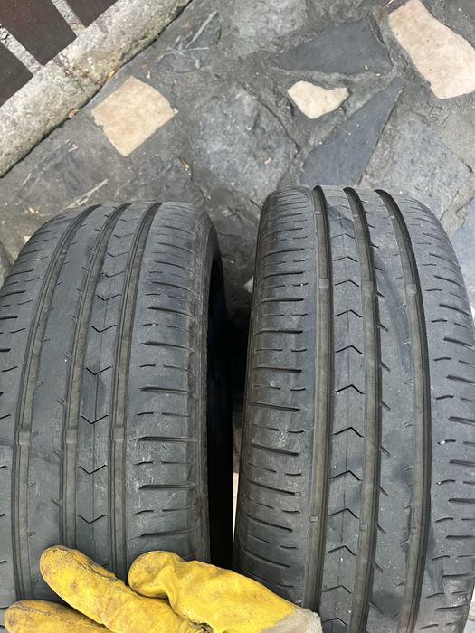 Jante + anvelope vara 185/60 R14 Continental