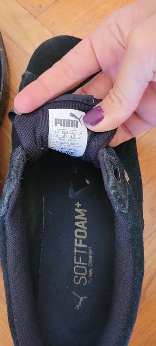 Adidas Puma piele intoarsa 39-40
