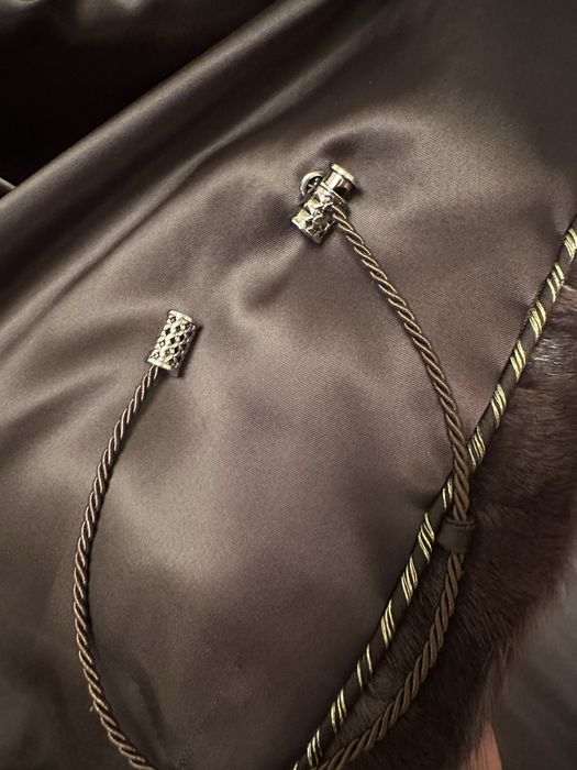 Дорогая норковая шуба