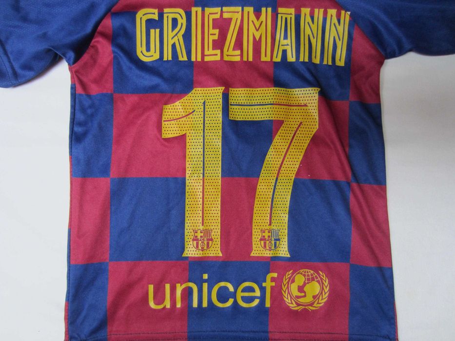 Tricou fotbal Barcelona Griezmann, masura 104, Nike, stare f. buna