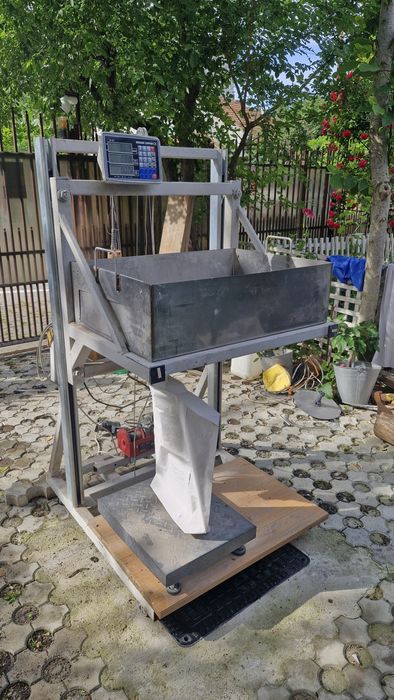 Ansamblu pentru insacuit cuva inox