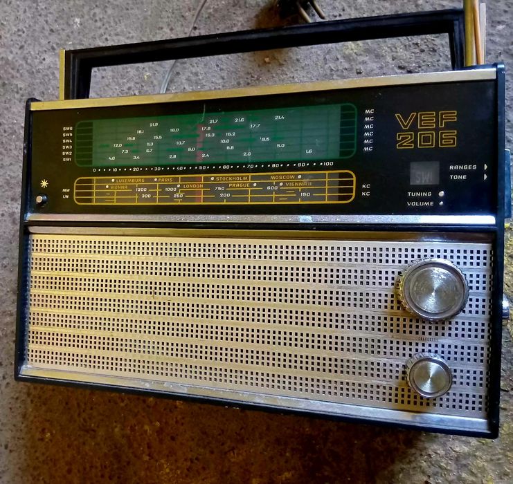 Ofertaaaa! Aparat de radio rusesc VEF 206 negociabil