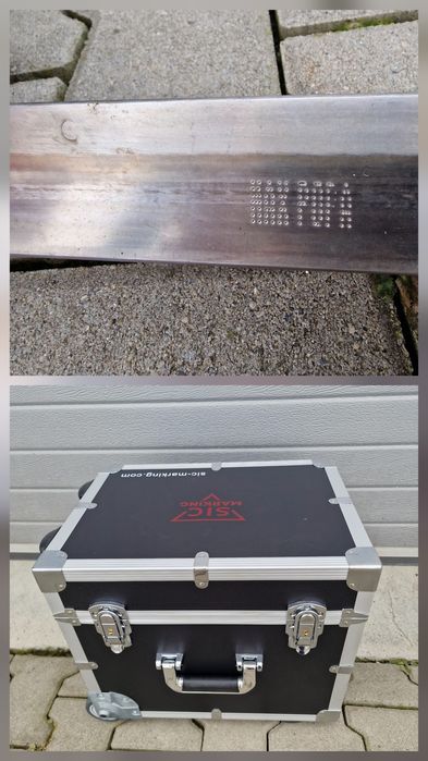 Sic E mark  XL Marcator CNC/Micropercutie Nou 2025 Gravare CNC/ QR Cod