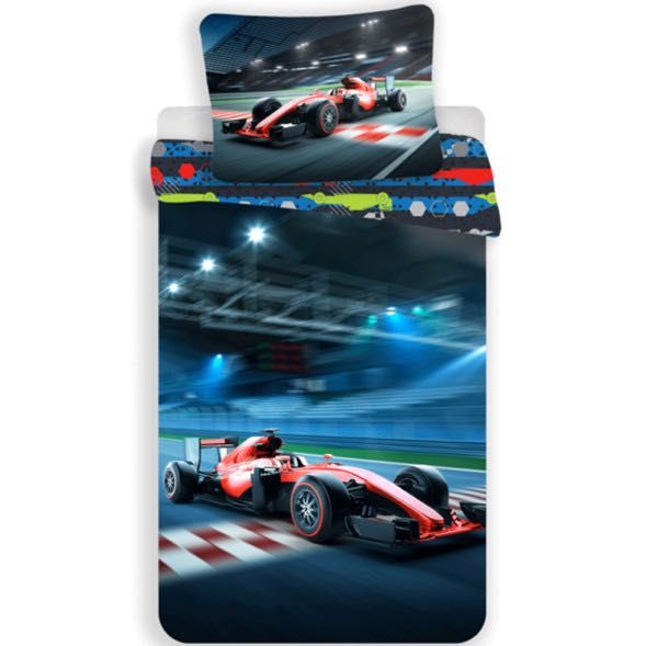 Детски спален комплект Формула 1/Formula 1, 140×200 cm, 70×90 cm