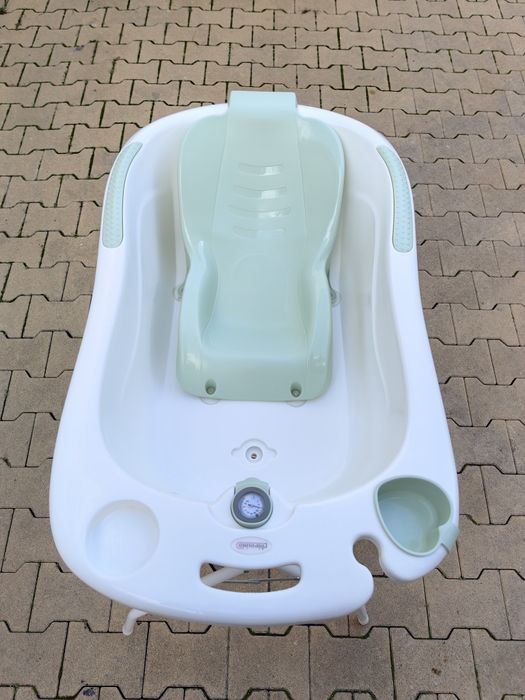 Комплект вана с подложка за къпане (бебешко корито) и стойка Chipolino
