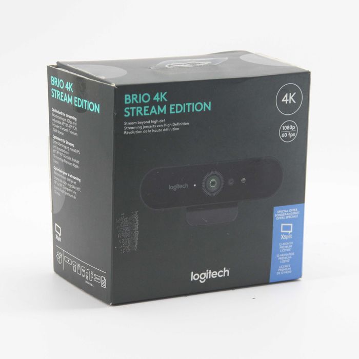 Camera Logitech 4K - BrioStreamer Edition - FULL BOX - Amanet FRESH Galati