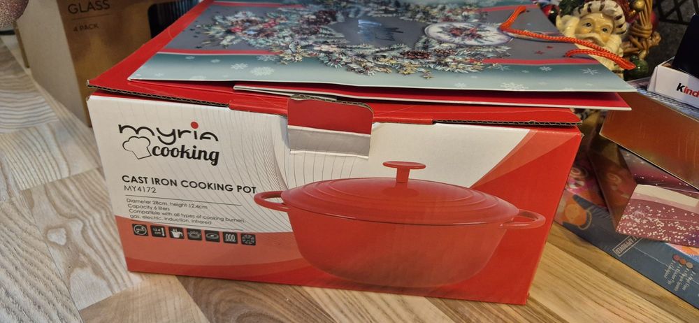 Oala de fonta noua Myria 6l