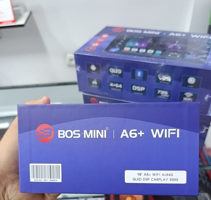 Manitor Android Bos A6+ 9va10 Dyum 4+64GB ishlashi tez yangi