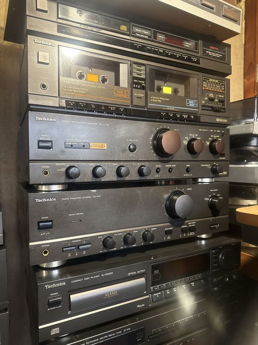 Technics amplificatore,cd,deck uri,tunere
