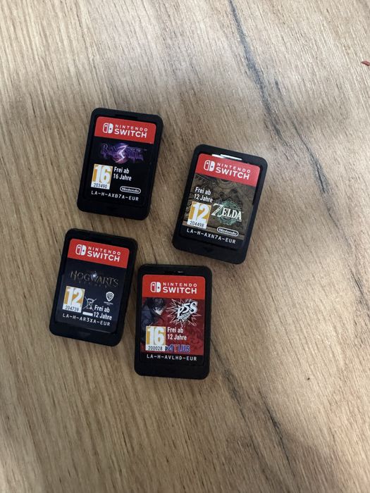 Катриджи Nintendo swich