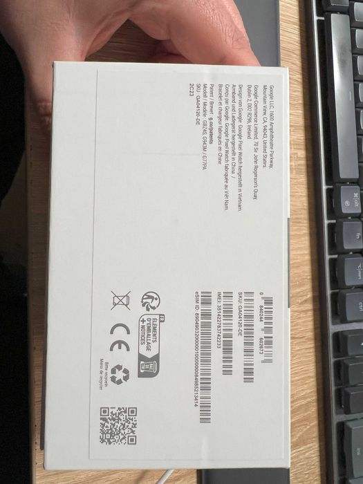 Google Pixel Watch LTE Champagne Gold (Hazel Strap)