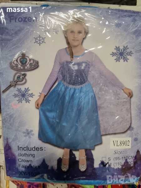 Ново!!! Костюм на Елза и аксесоари - FROZEN - разл. възрасти